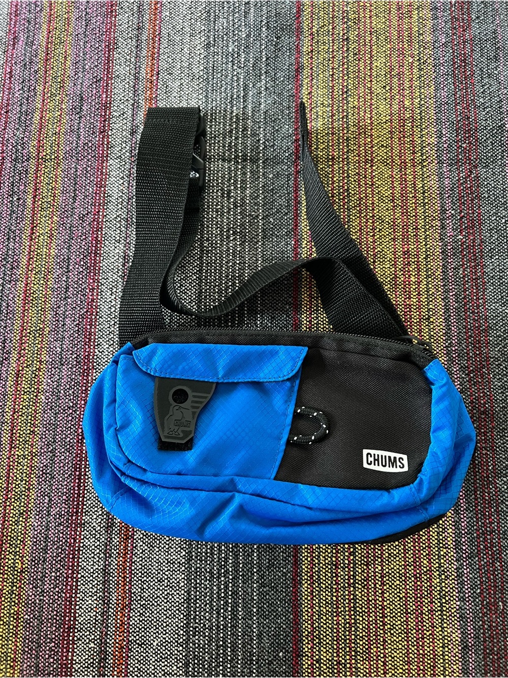 Chums Trekker BLUE Waist Pack, Phone Case, Belt Bag, crossbody